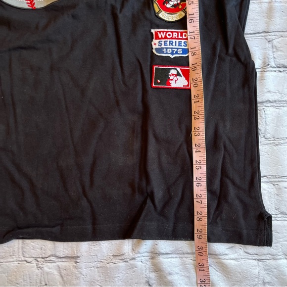 Cincinnati Reds Red Jacket Brand Sweatshirt New Embroidered Y2K VTG NWT Baseball - Picture 7 of 16